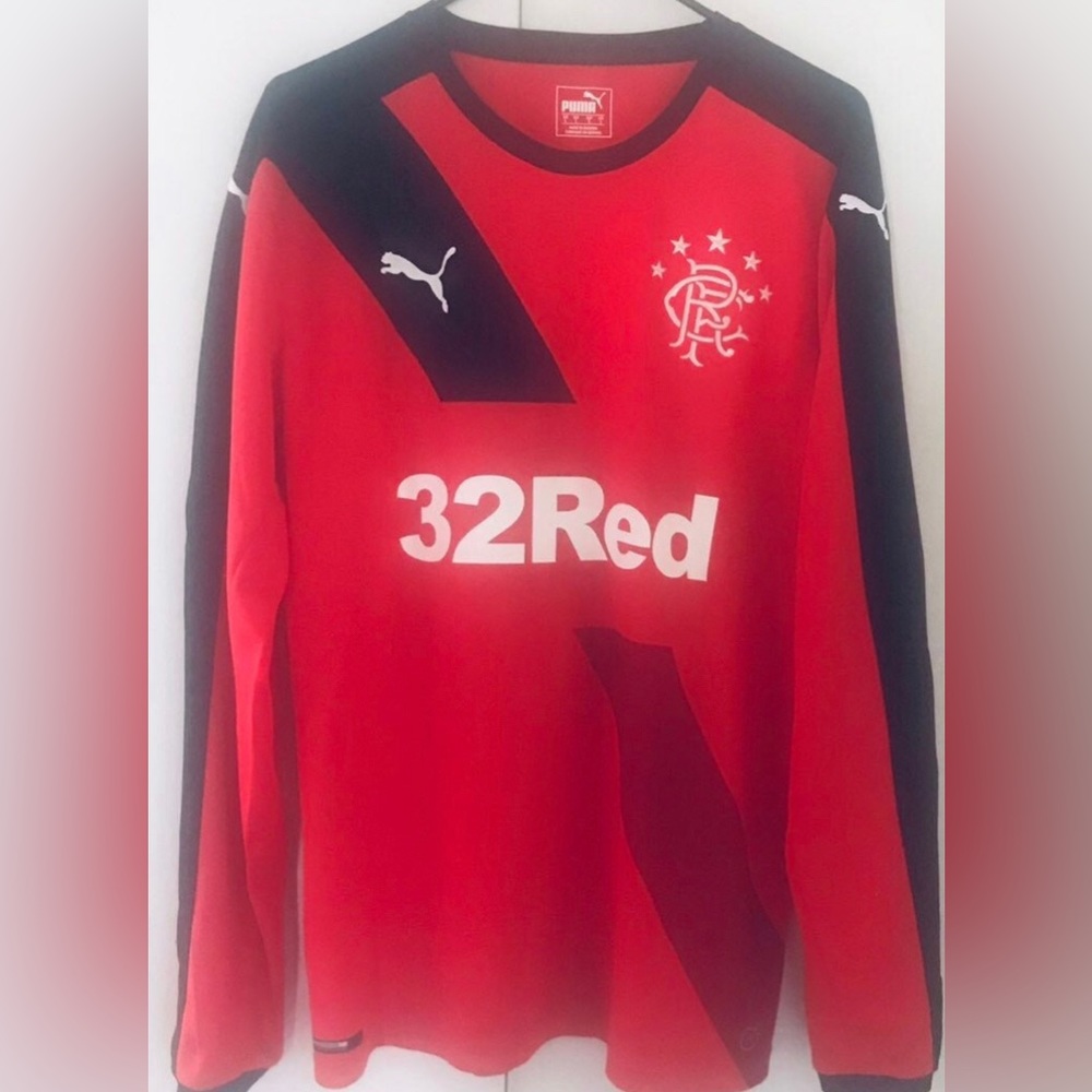 BNWOT LS Puma Glasgow Rangers Away Kit